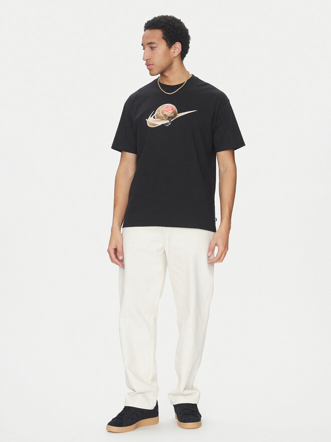 Nike Nike Póló FZ5283 010 Fekete Regular Fit