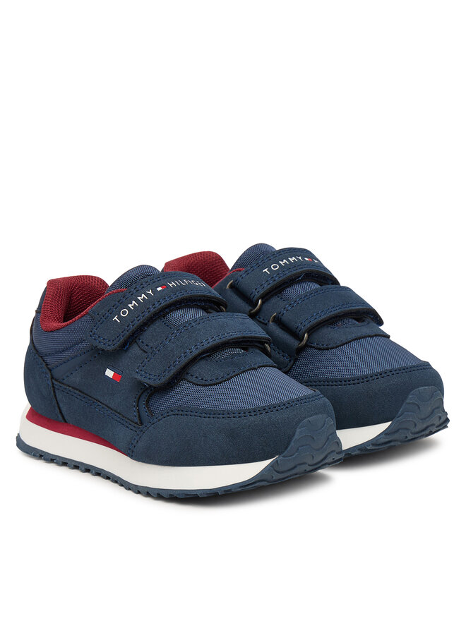 Tommy Hilfiger Sneakers Tommy Hilfiger Low Cut Velcro Sneaker T1X9-35253-1960 M Dunkelblau