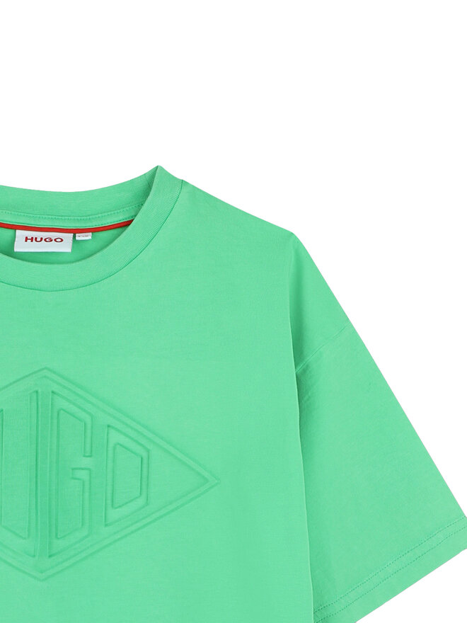 HUGO HUGO T-Shirt G00337 D Grün Regular Fit