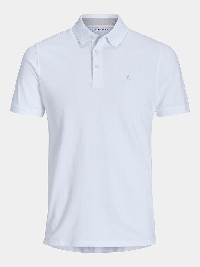 Jack&Jones Jack&Jones Poloshirt Paulos 12136668 Weiß Slim Fit