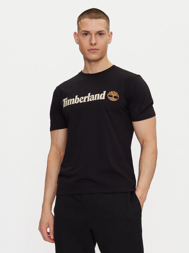 Timberland Timberland Marškinėliai TB0A5UPQ Juoda Regular Fit