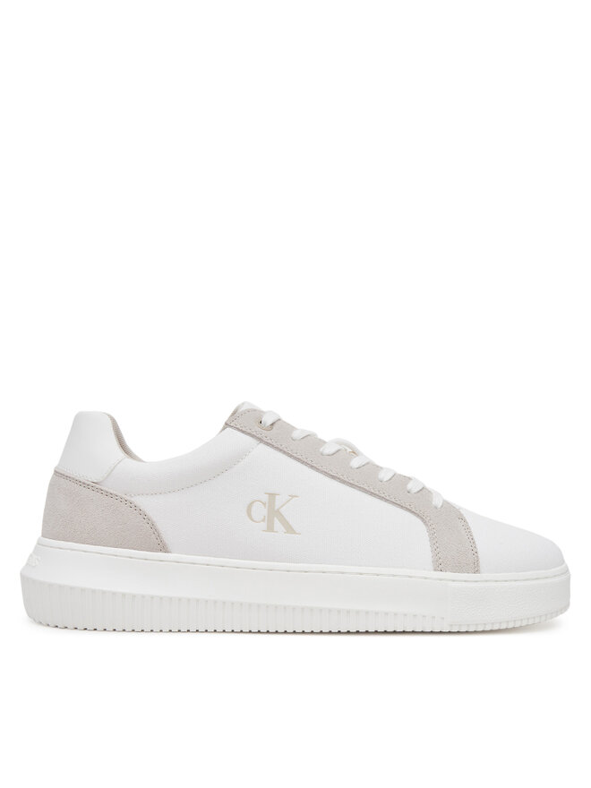 Calvin Klein Jeans Sneakers Calvin Klein Jeans Chunky Cupsole Mg Canvas YM0YM01219 Bianco
