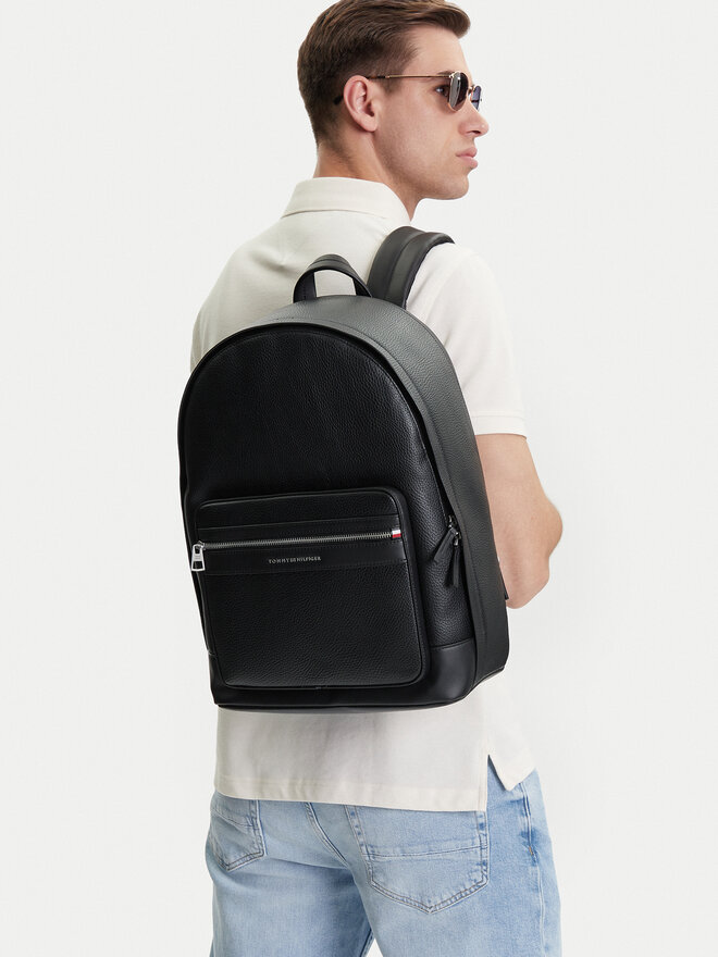 Tommy Hilfiger Σακίδιο Tommy Hilfiger Th Central Backpack AM0AM13201 Μαύρο