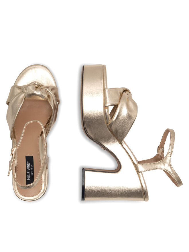 Nine West Сандали Nine West WFA2634-1 Златист