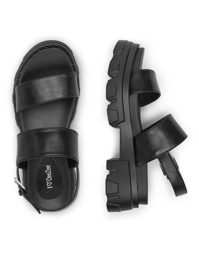 DeeZee Sandales DeeZee FUTURE NOSTALGIA WS87666-3 Melns