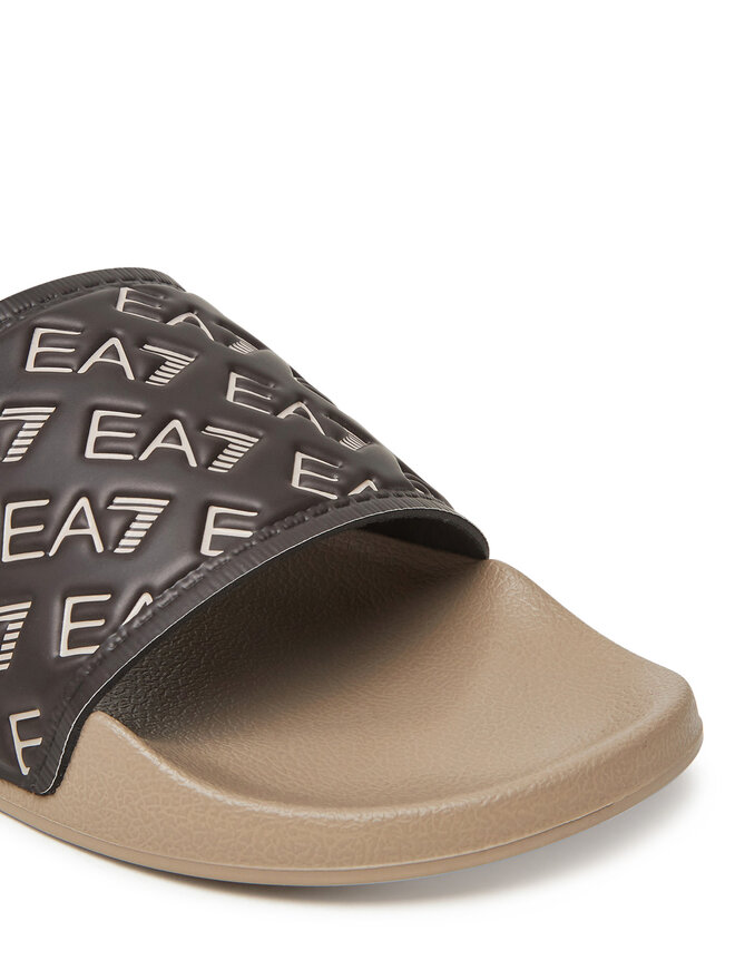 EA7 Emporio Armani Klapki EA7 Emporio Armani 7X000109 AF15125 M6088 Brązowy