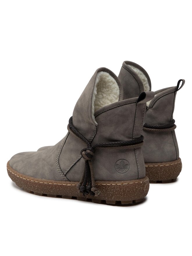 Rieker Polokozačky Rieker N1070-40 Šedá