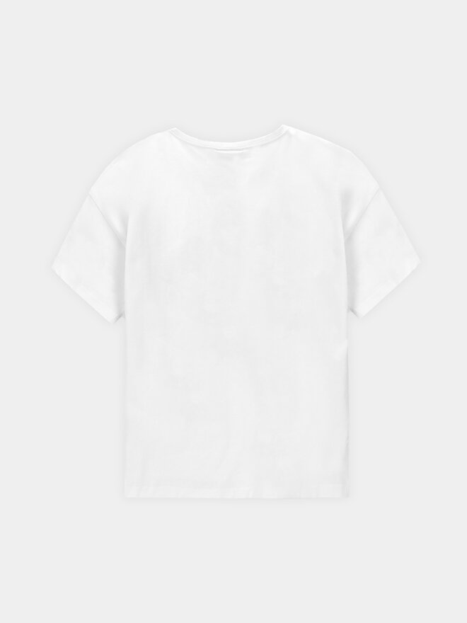 Coccodrillo Coccodrillo Camiseta WC4143202CEJ Blanco Regular Fit