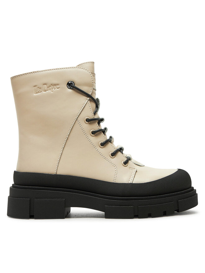 Lee Cooper Botki Lee Cooper LCJ-24-01-2979LA Biały