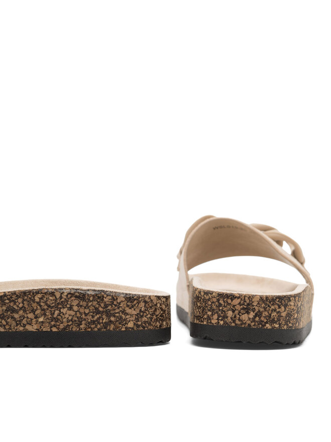 DeeZee Pantoletten DeeZee WSLS19-20 Beige