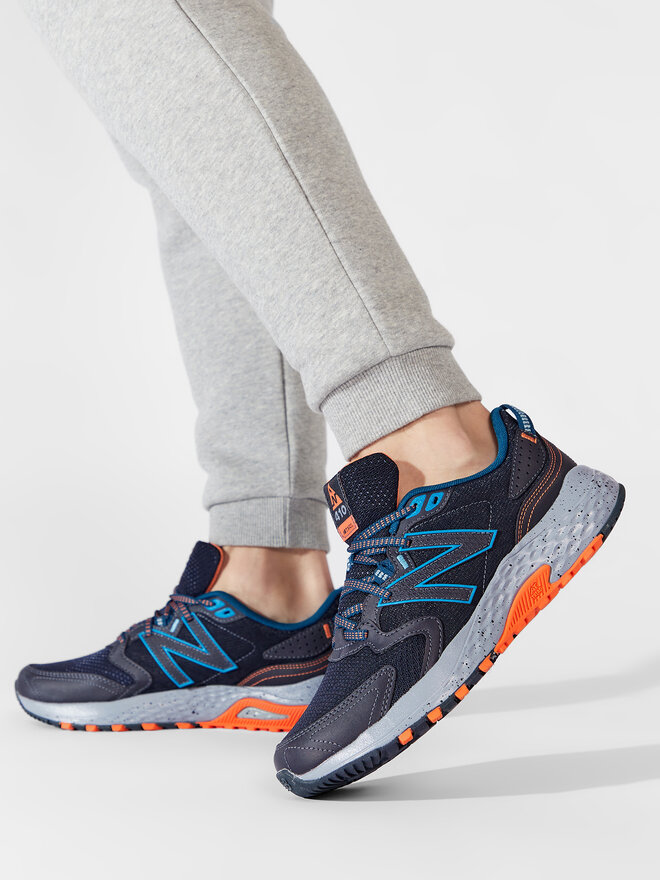 Buty do biegania New Balance 410 v7 MT410LN7 Czarny eobuwie .pl
