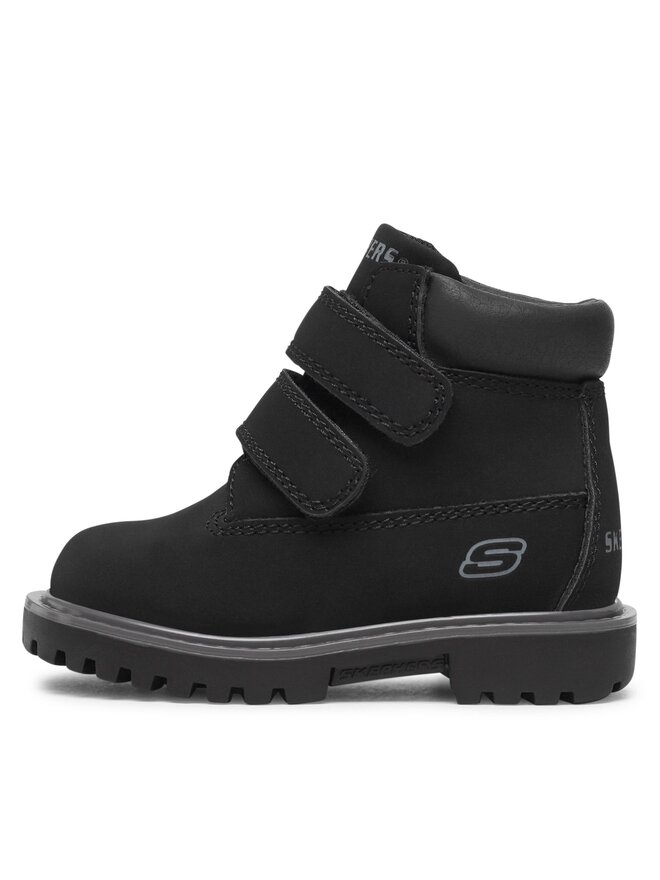 Skechers Pohodni čevlji Skechers Mecca Sawmill 93159N/BLK Črna