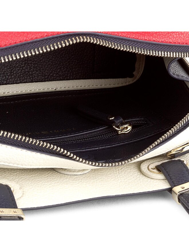 Tommy Hilfiger Ročna torba Tommy Hilfiger Th Core Med Satchel AW0AW05028 Mornarsko modra