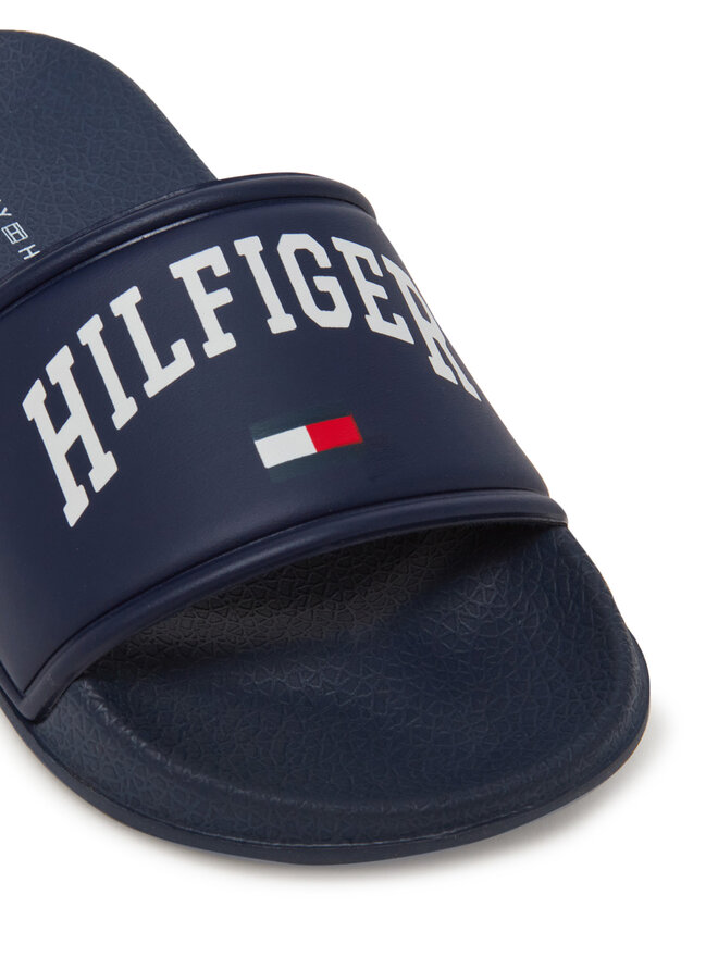 Tommy Hilfiger Şlapi Tommy Hilfiger T3X0-33916-1172 Bleumarin