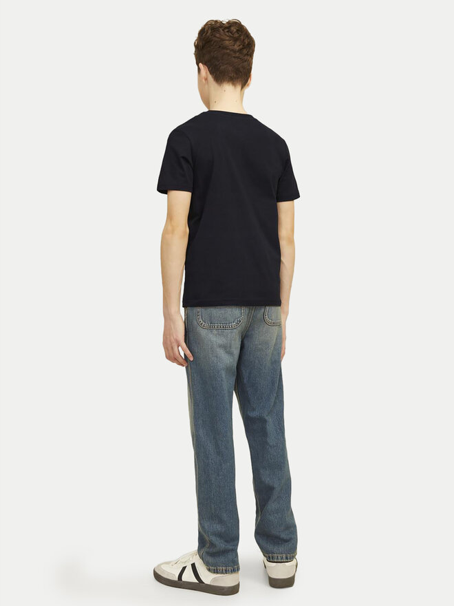 Jack&Jones Junior Jack&Jones Junior T-Shirt Seven Skull 12263213 Schwarz Standard Fit