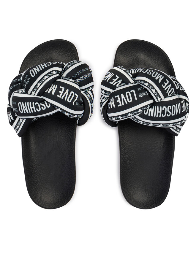 LOVE MOSCHINO Шльопанці LOVE MOSCHINO JA28312G0OIW300A Чорний