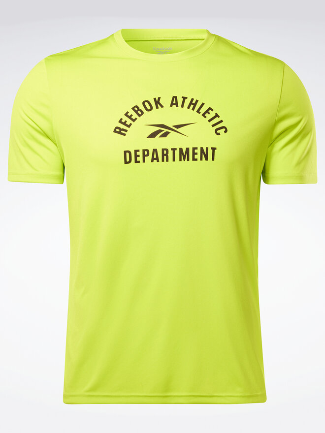 Reebok Reebok Majica Training Graphic T-Shirt IC7666 Rumena