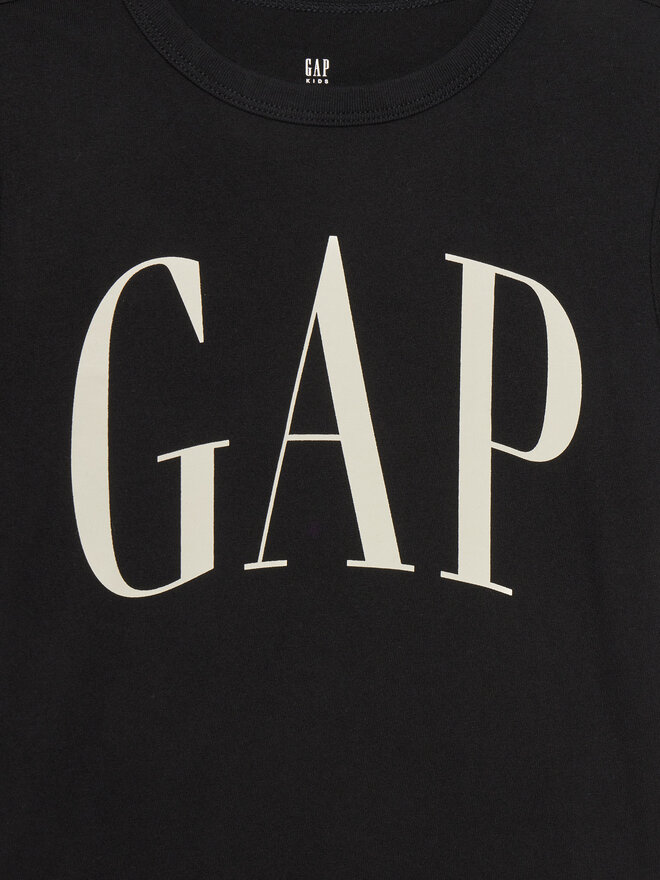 Gap Gap Футболка 708411-06 Чорний Regular Fit