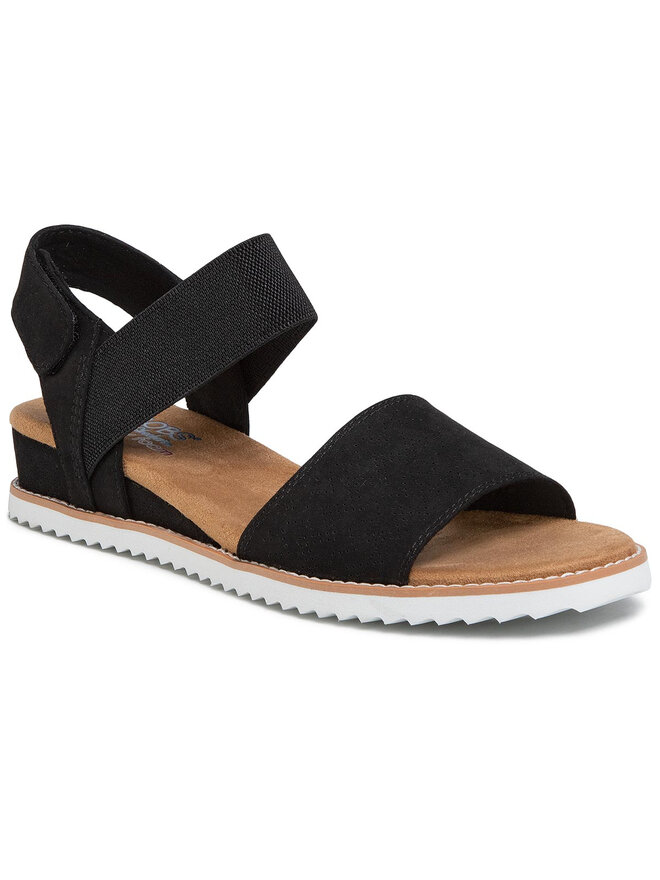 Skechers Sandale Skechers Desert Kiss 31440/BLK Negru