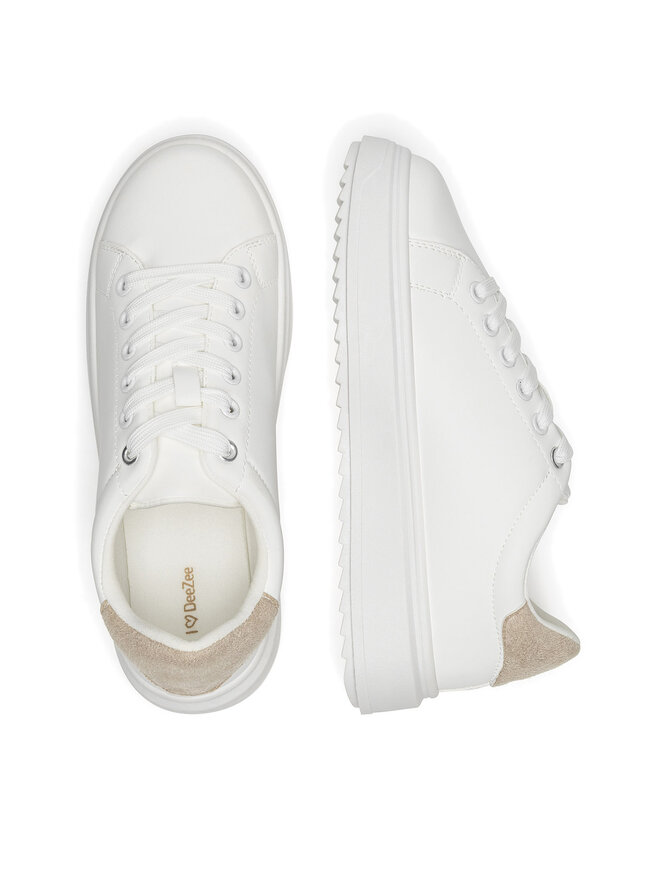 DeeZee Sneakers DeeZee AM1114 Alb