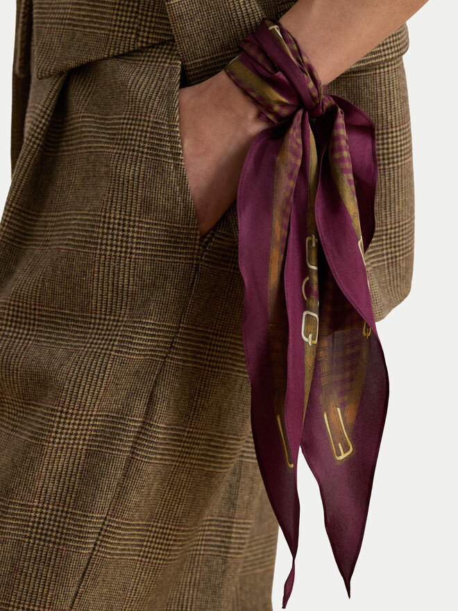 LAUREN RALPH LAUREN Halstuch LAUREN RALPH LAUREN 454P23564001 Dunkelrot