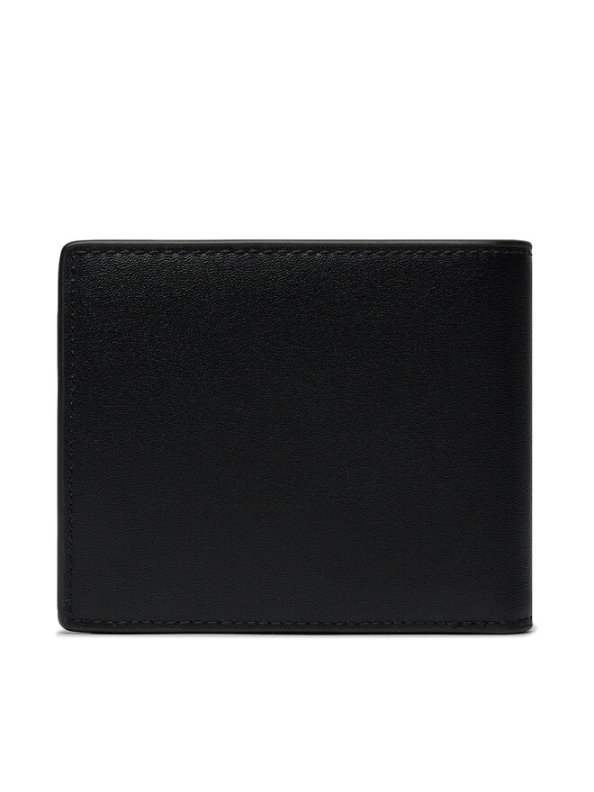 Tommy Jeans Duży Portfel Męski Tommy Jeans Tjm Heritage Leather Cc & Coin AM0AM12086 Czarny