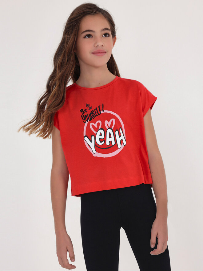 Mayoral Mayoral T-Shirt 6053 Rot