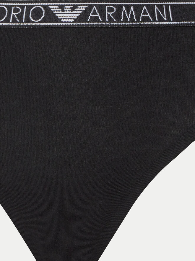 Emporio Armani Underwear Emporio Armani Underwear Σετ 2 τεμάχια στρίνγκ 163333 4F223 00020 Μαύρο