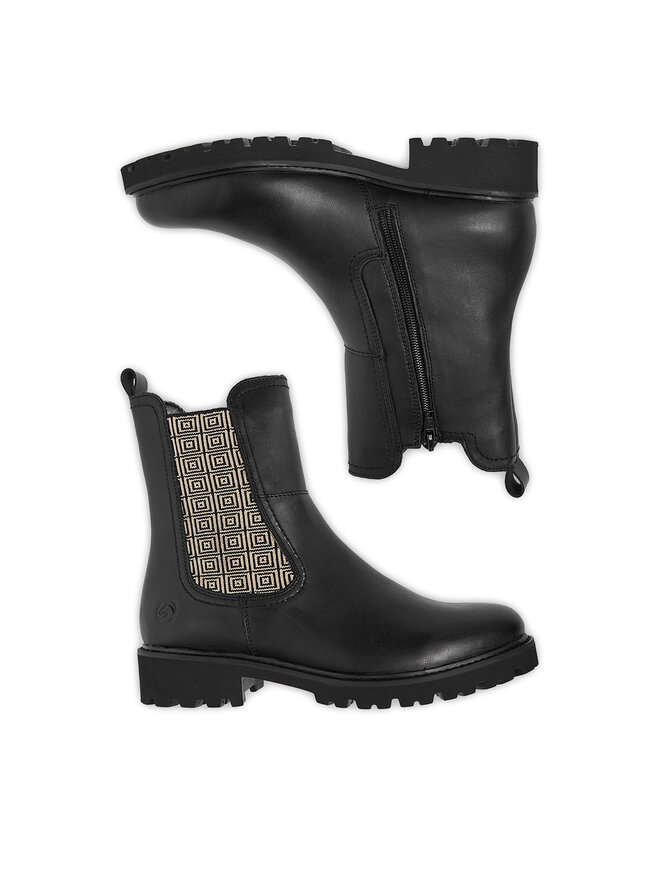 Remonte Klassische Stiefeletten Remonte D8694-03 Schwarz