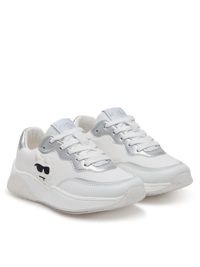 Karl Lagerfeld Kids Снікерcи Karl Lagerfeld Kids Z30373 M Білий