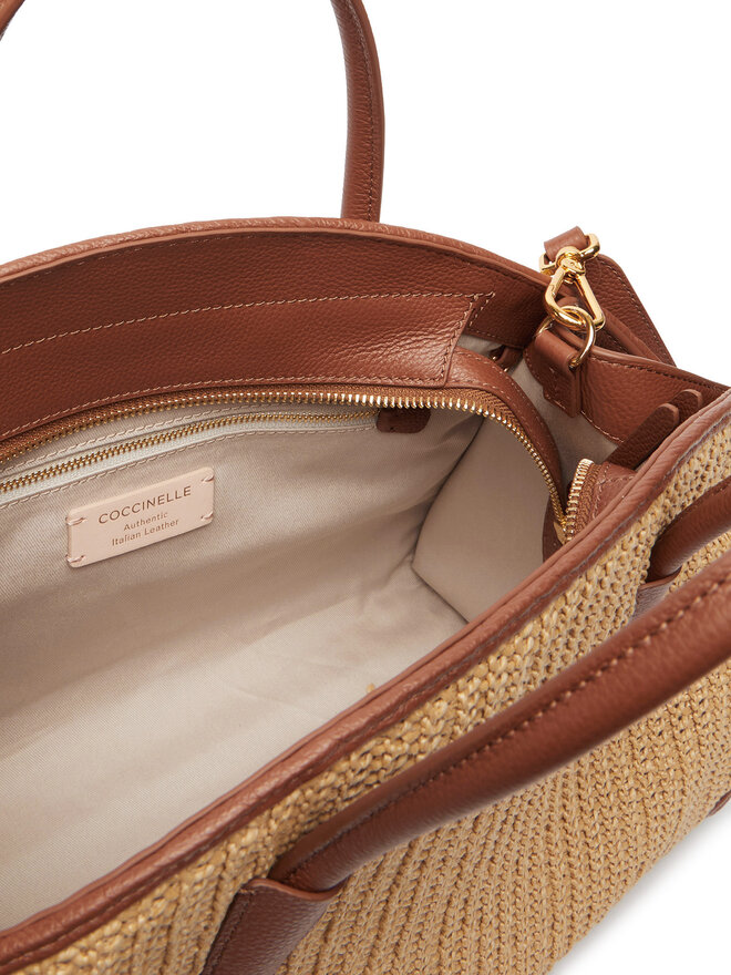 Coccinelle Handtasche Coccinelle U7L Coccinelletylde E1 U7L 18 02 01 Beige