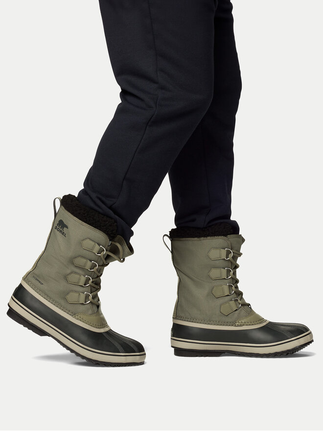 Sorel Sniega zābaki Sorel 1964 Pac™ Nylon Wp 2114071365 Zaļš
