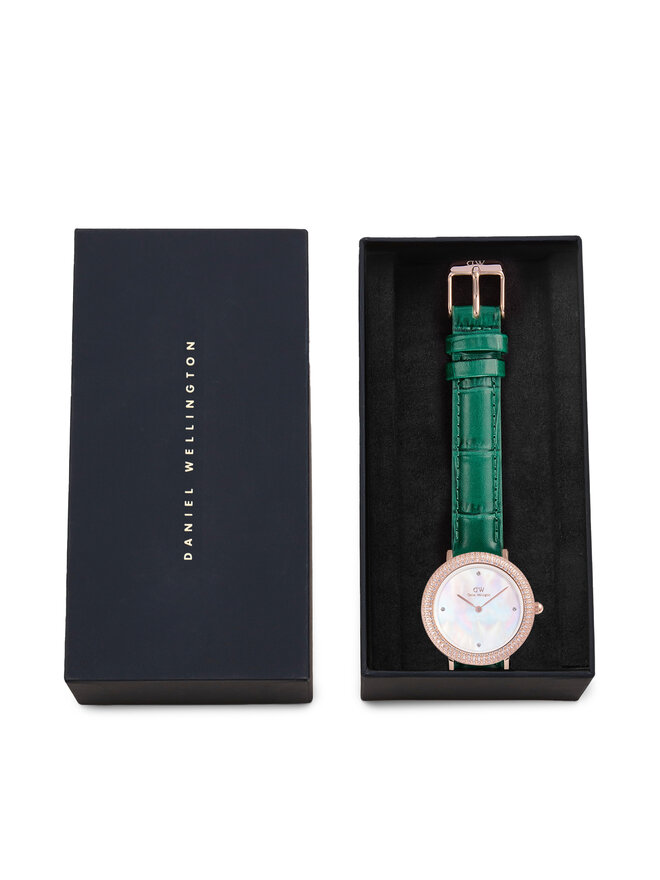 Daniel Wellington Zegarek Daniel Wellington Crystalline Bezel 32 DW00100826 Różowe złoto
