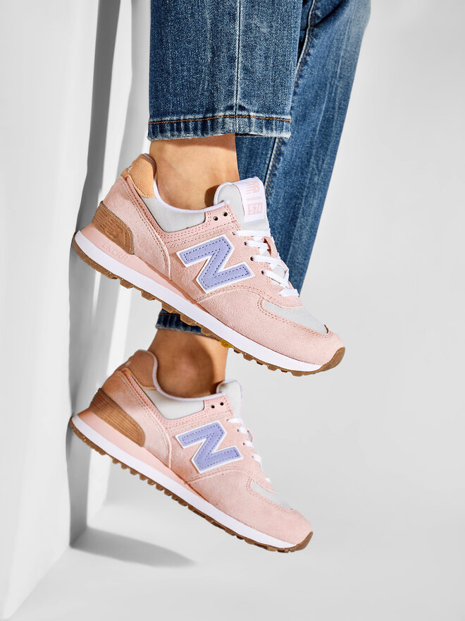 New Balance Сникърси New Balance WL574RB2 Розов