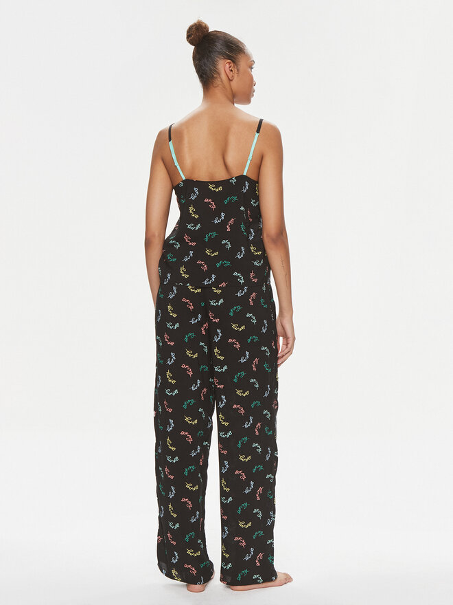 DKNY DKNY Pijama YI50005 Negro Regular Fit
