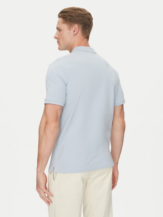 Calvin Klein Calvin Klein Polo marškinėliai K10K111196 Žydra Slim Fit