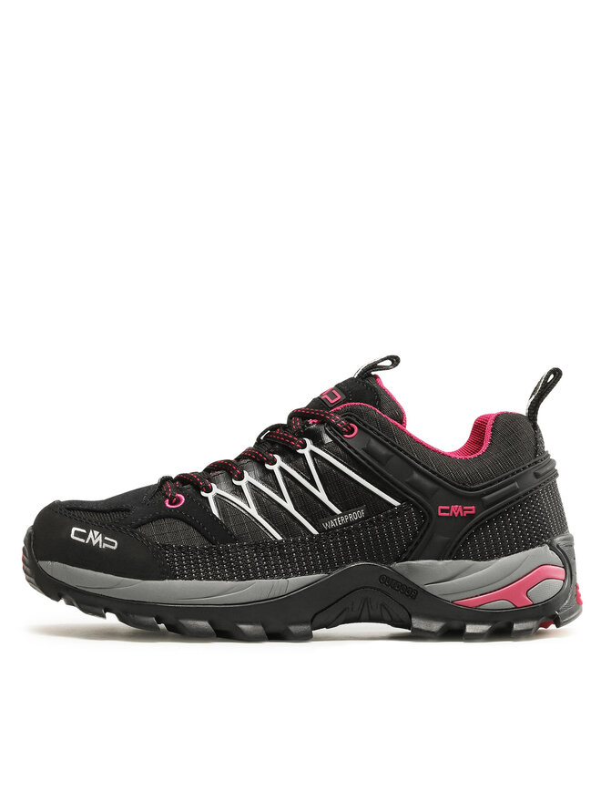 CMP Παπούτσια πεζοπορίας CMP Rigel Low Wmn Trekking Shoes Wp 3Q54456 Μαύρο