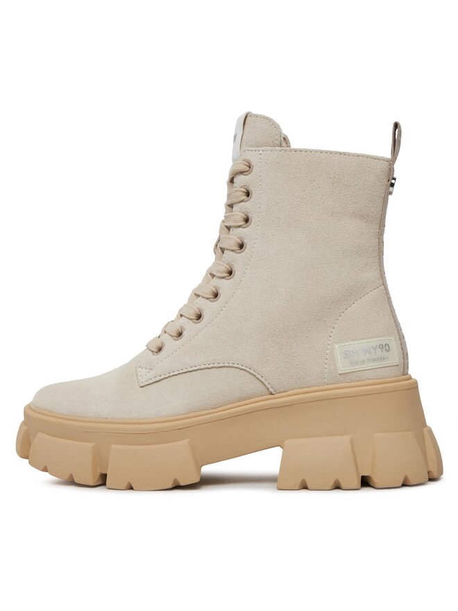 Steve Madden Trapery Steve Madden Tanker Bootie SM11001261 SM11001261-846 Beżowy