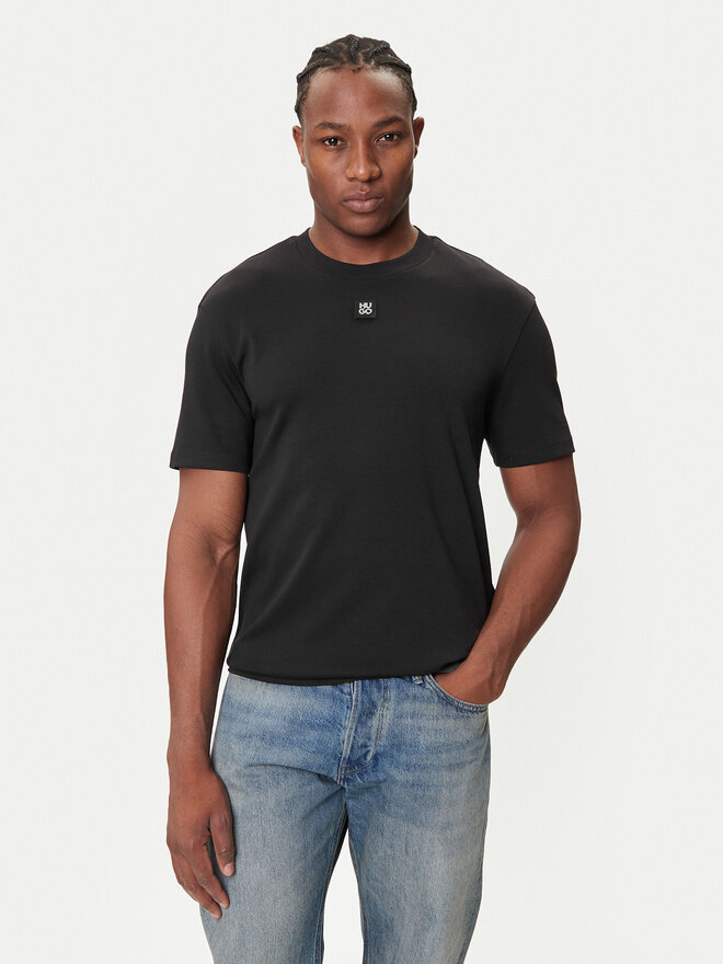 HUGO HUGO Camiseta Dalile 50505201 Negro Regular Fit