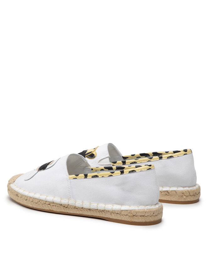 KARL LAGERFELD Espadrilky KARL LAGERFELD KL80117L Biela