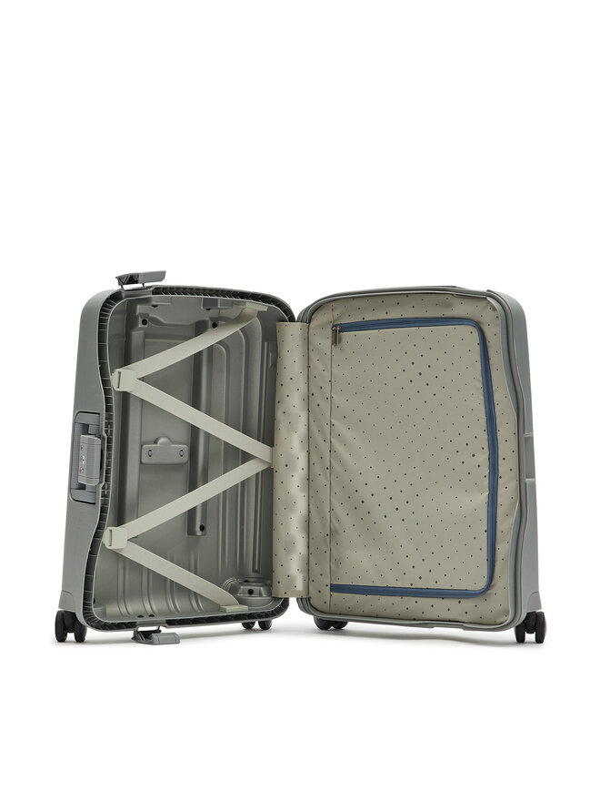Samsonite Kabinový kufr Samsonite S'Cure 49539-1776-1BEU Stříbrná