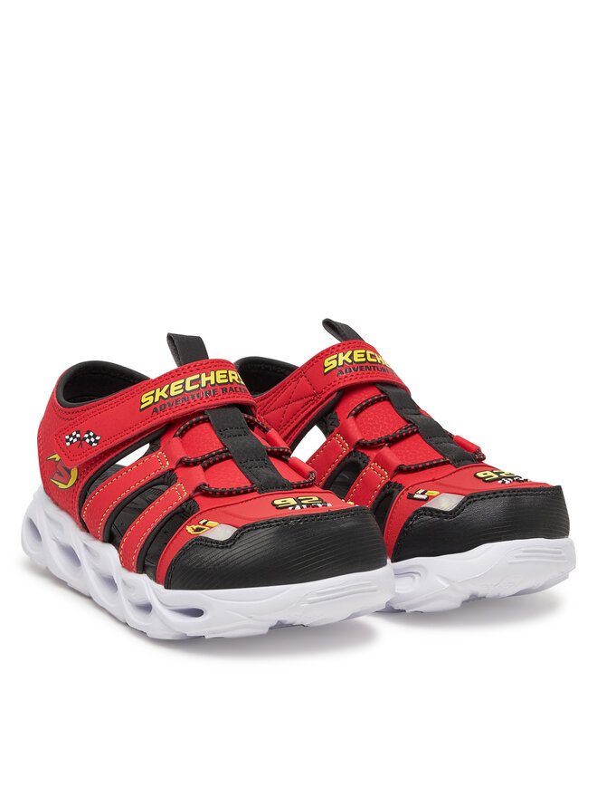 Skechers Sandały Skechers Thermo-Splash-Hydro-Flare 400613L/RDBK Czerwony
