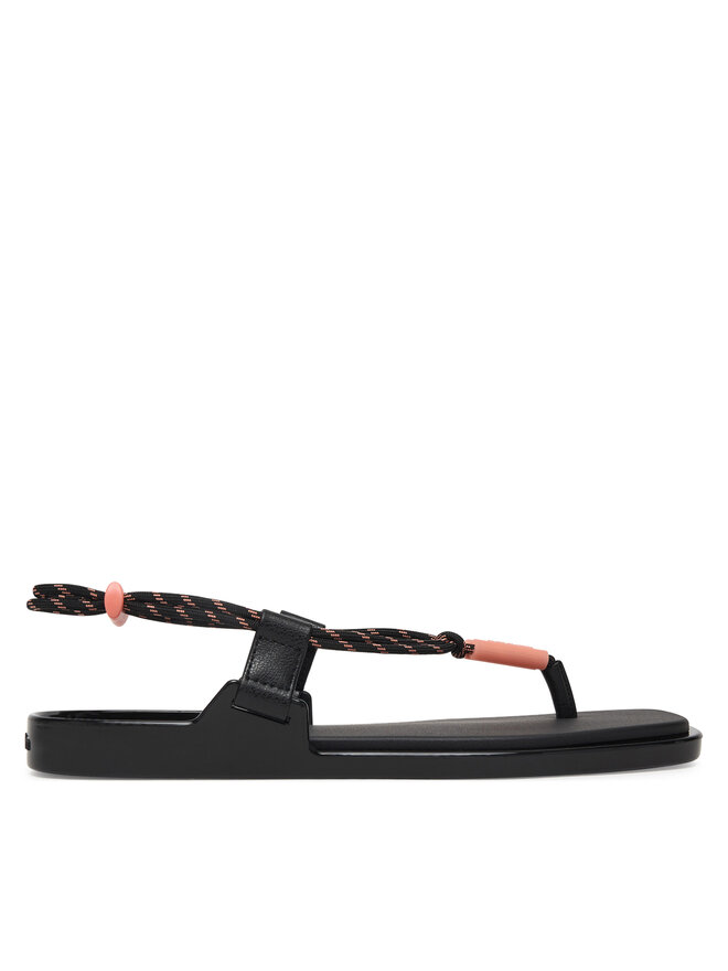 Calvin Klein Sandalen Calvin Klein Beach Sandal Rope Pu 2 HW0HW02967 Schwarz
