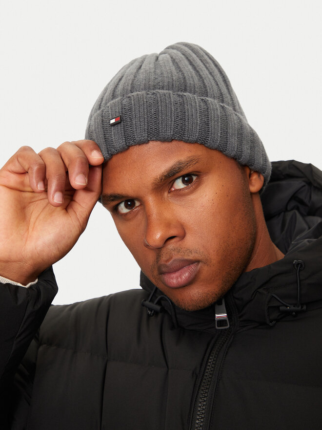 Tommy Hilfiger Čepice Tommy Hilfiger AM0AM12798 Šedá