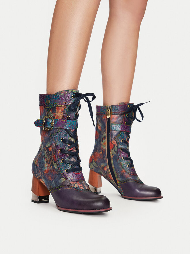 Laura Vita Stiefeletten Laura Vita Oxaneo 24 Violett