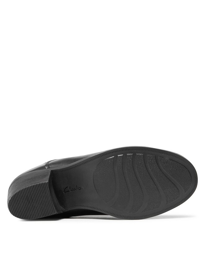 Clarks Μποτάκια Clarks Neva Zip Wp 261751994 Μαύρο