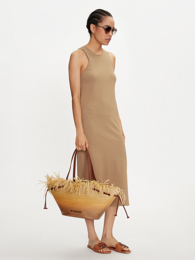 PINKO Borsetta Pinko Pagoda Extra Shopper . PE 24 PLTT 102911 A1R6 Beige