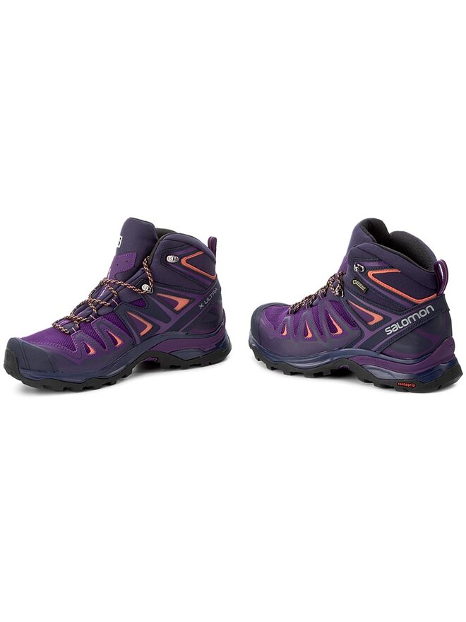 Salomon Trekkingschuhe Salomon X Ultra 3 Mid Gtx W GORE-TEX 398688 24 V0 Violett