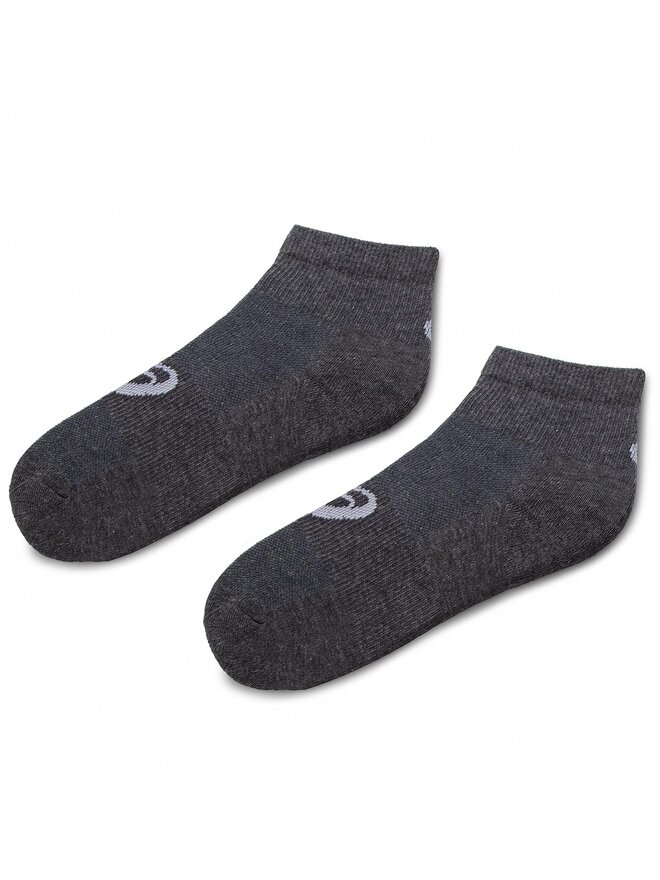 Asics Zestaw 3 par niskich skarpet unisex Asics 3PPK Quarter Sock 155205 Szary