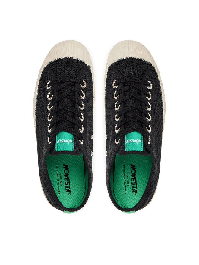 Novesta Sneakers aus Stoff Novesta Star Master Hemp N472009-BEI87Y123 Schwarz